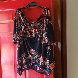 Off the shoulder tunic